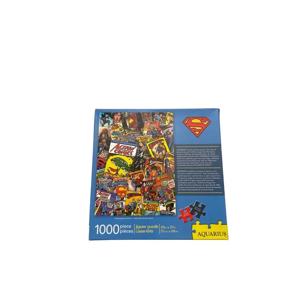 DC Comics Superman Comic Collage 1000 Piece Jigsaw Puzzle‎ Action Comics New